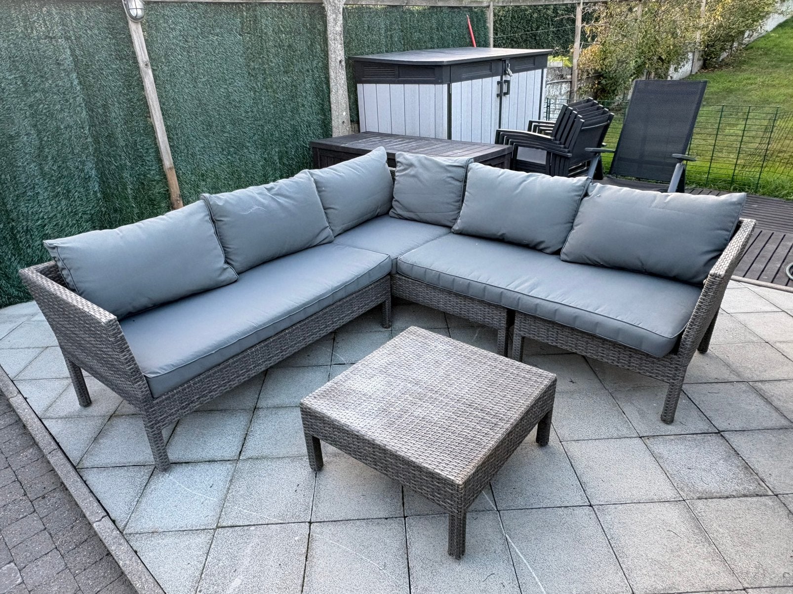 Fauteuil de jardin avec rangement, Enlèvement, Comme neuf