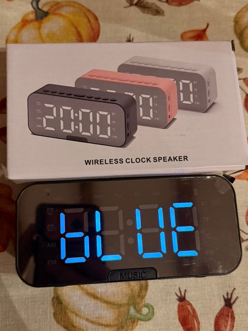 Wireless clock speaker, Ophalen, Nieuw