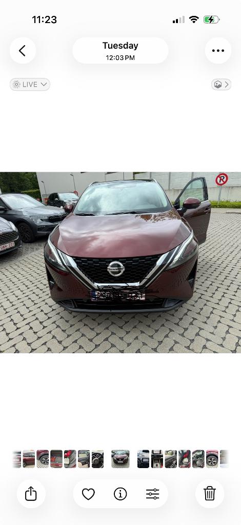 Nissan Qashqai, Auto's, 4 cilinders, 700 kg, Overige bekleding, 5 zetels
