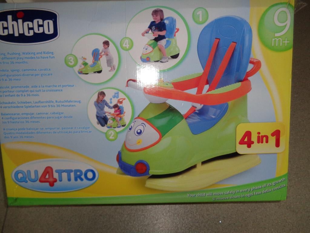 Chicco Qu4ttro 4 in 1, Ophalen, Zo goed als nieuw