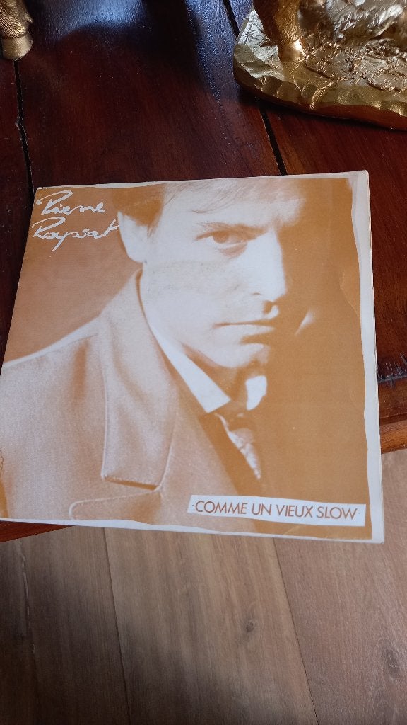 vinyl (45T) pierre rapsat "comme un vieux slow", CD & DVD, Enlèvement, Comme neuf, Pop