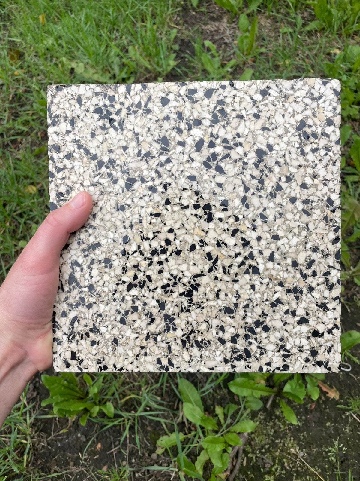 Carrelages en ciment terrazzo 20x20x2cm, Bricolage & Construction, Dalles & Carrelages, Utilisé, Carrelage de sol, Autres matériaux