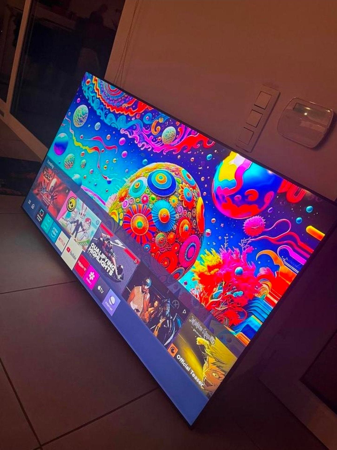 Samsung 55" smart tv, Ophalen of Verzenden, Samsung, Smart TV