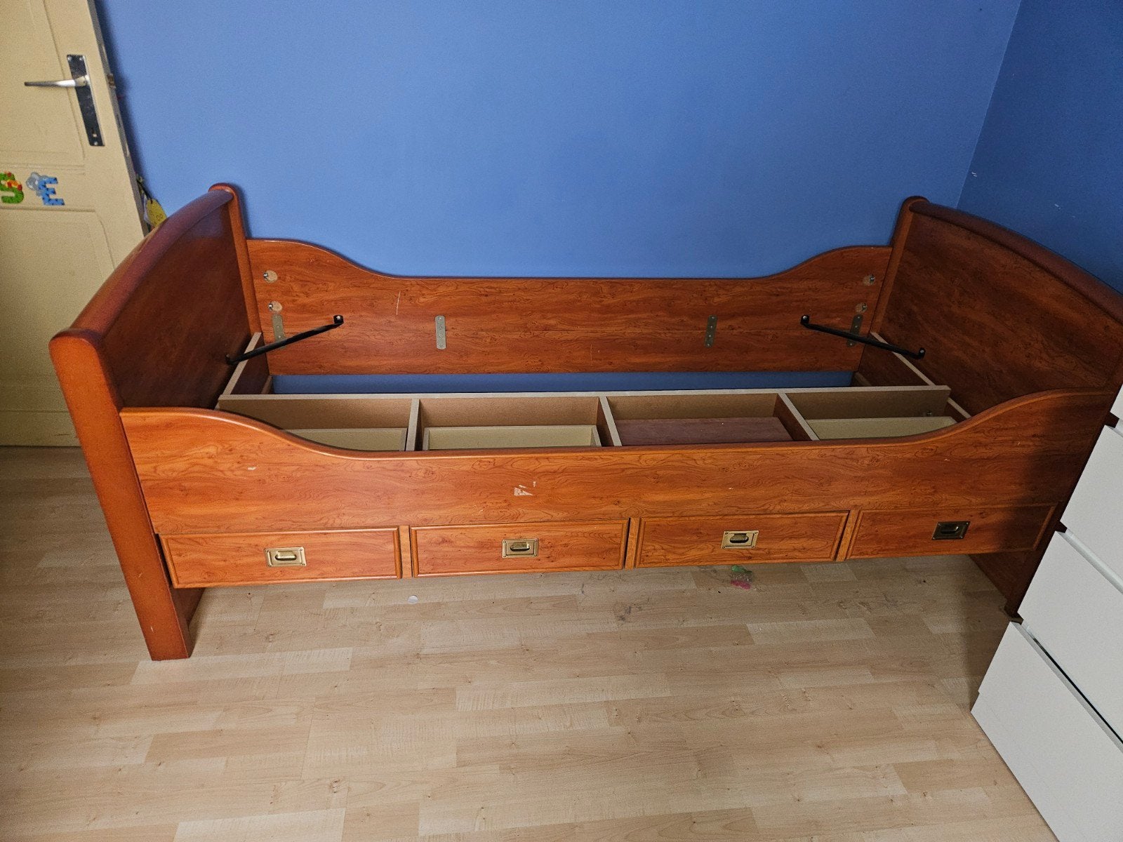 Bed incl. lattoflex, Ophalen
