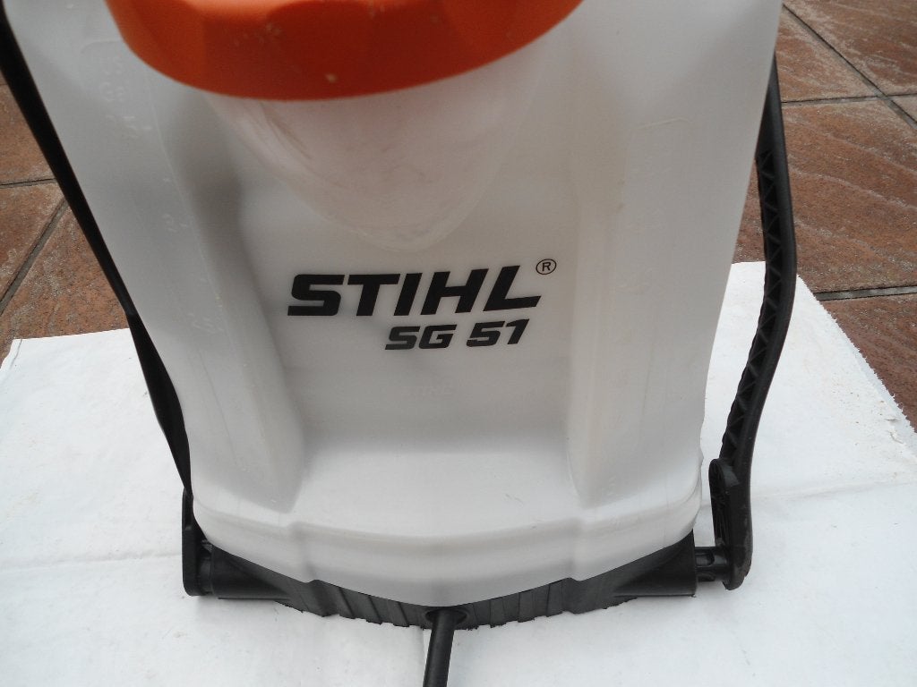 Rugsproeier Stihl SG 51, Jardin & Terrasse, Enlèvement, Utilisé, Répression des mauvaises herbes