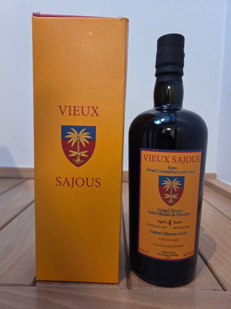 Vieux Sajous 4y lustau oloroso cask 2017 Velier, Collections, Enlèvement ou Envoi, Pleine
