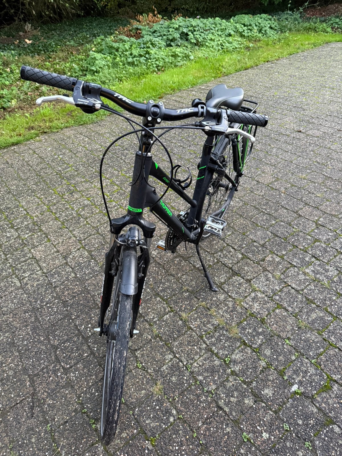 Thompson damesfiets, Fietsen en Brommers, Gebruikt, Velgrem, Versnellingen, Ophalen