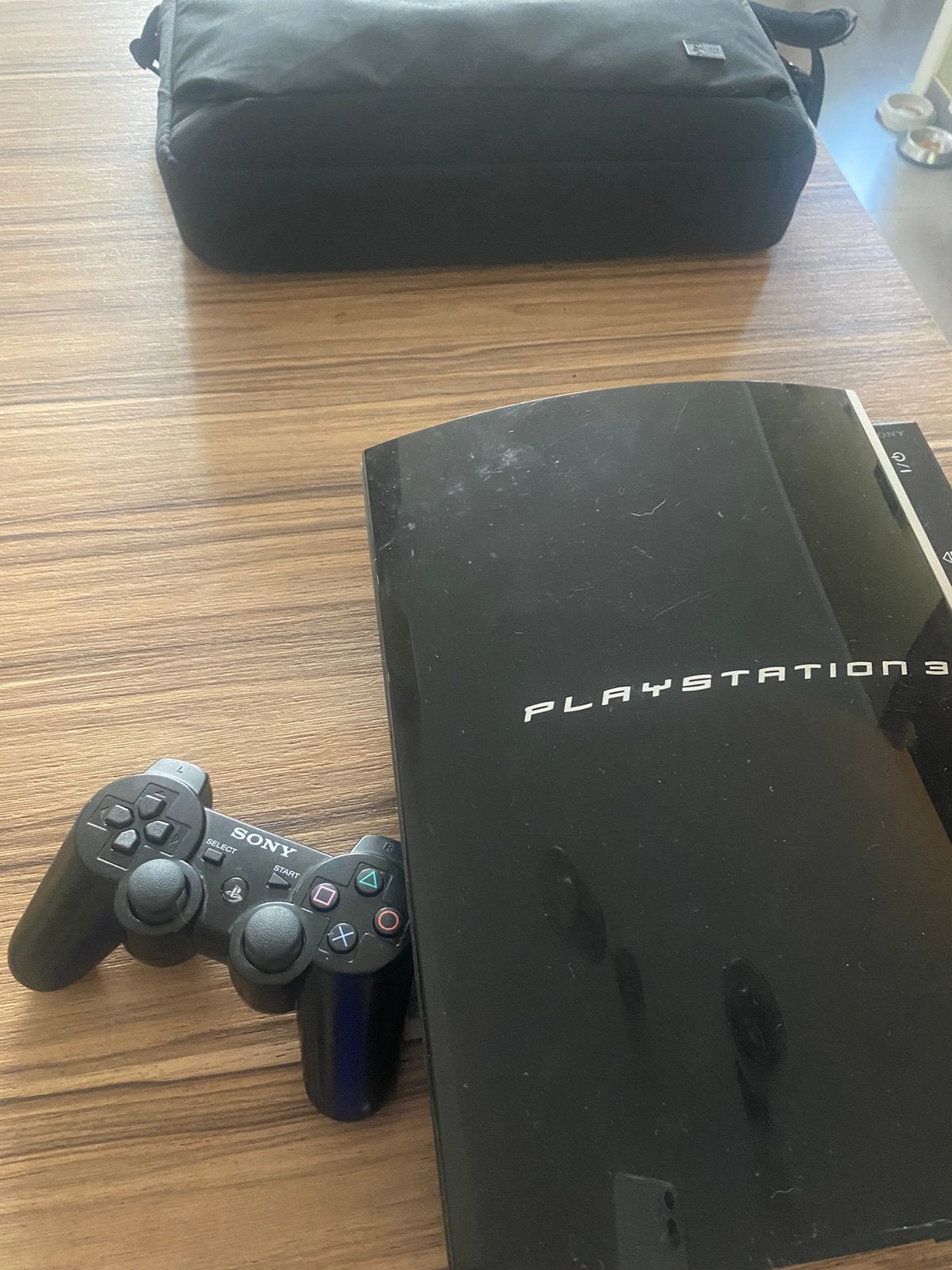 Ps3 fat 500go jailbreak (HEN)avec manette et cable, Enlèvement, Comme neuf