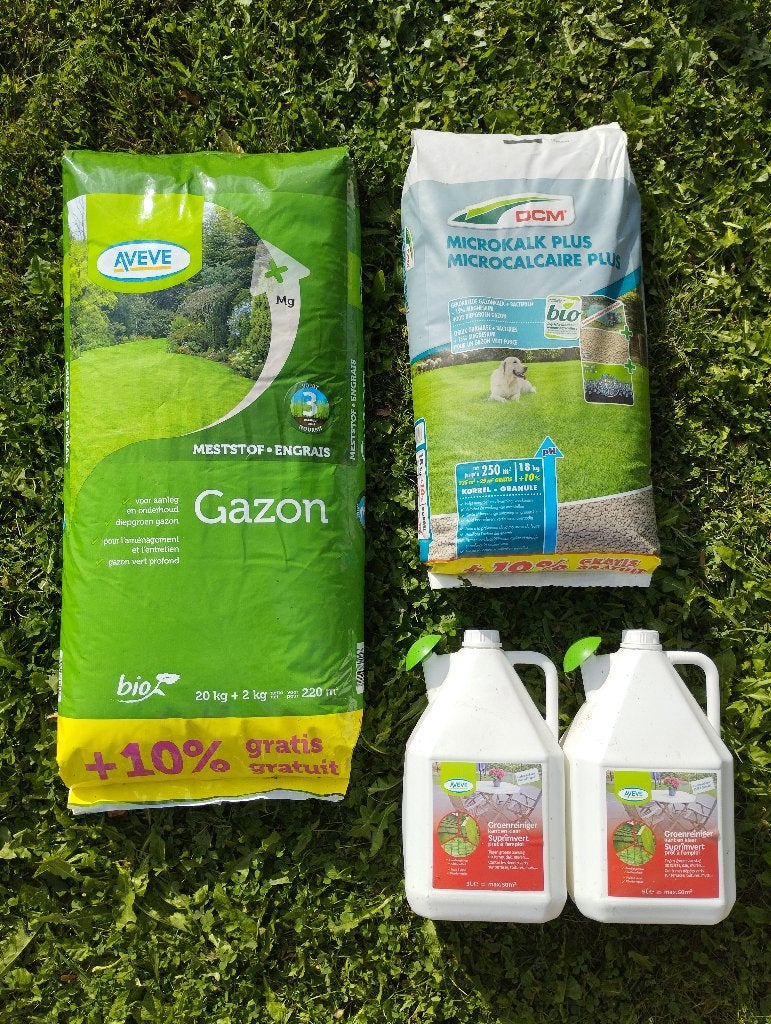 Meststof GAZON - Kalk - Ontmosser - Kwaliteit, Ophalen