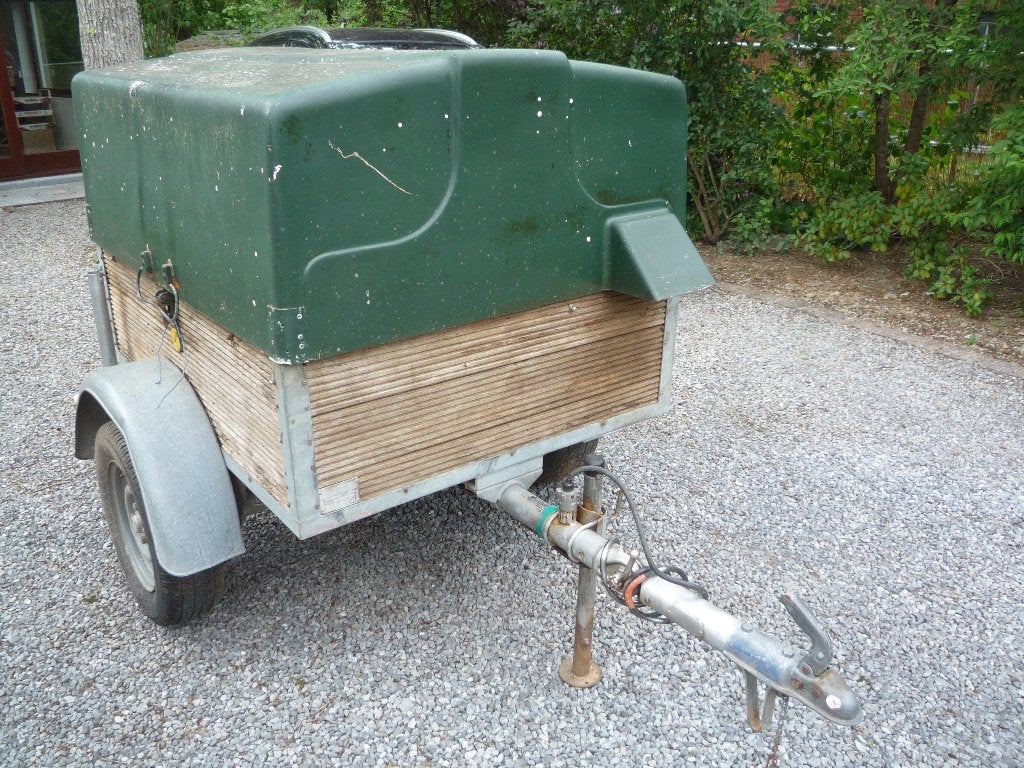 aanhangwagen, Ophalen, Gebruikt