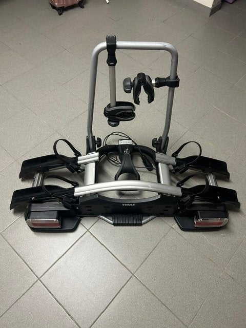 Thule fietsendrager Euroway 921 (EW G2), Auto diversen, Fietsendragers, Ophalen, 2 fietsen, Zo goed als nieuw, Trekhaakdrager