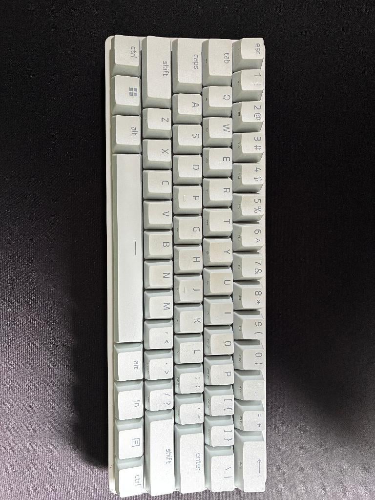 razor huntsman mini 60% purple switches, RAZER, Gaming toetsenbord, Ophalen of Verzenden, Zo goed als nieuw