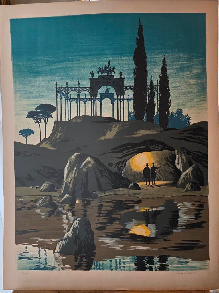 Gaston bogaert, Antiquités & Art, Art | Lithographies & Sérigraphies, Enlèvement ou Envoi