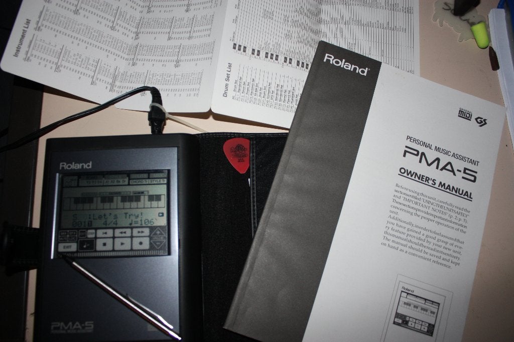 Roland PMA-5, Ophalen of Verzenden, Gebruikt, Roland, Met midi-aansluiting