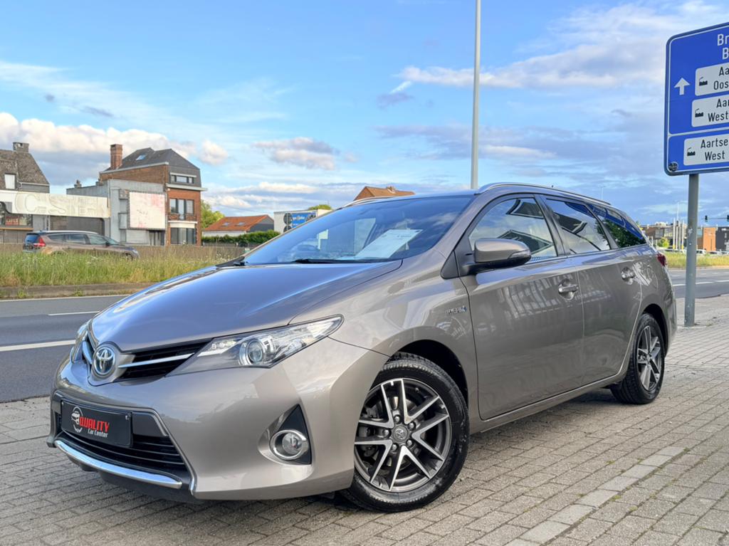 Toyota Auris Hybride 1.8i HSD 2015 152dkm Camera Xenon Full, Auto's, Stof, 4 cilinders, Beige, Bedrijf
