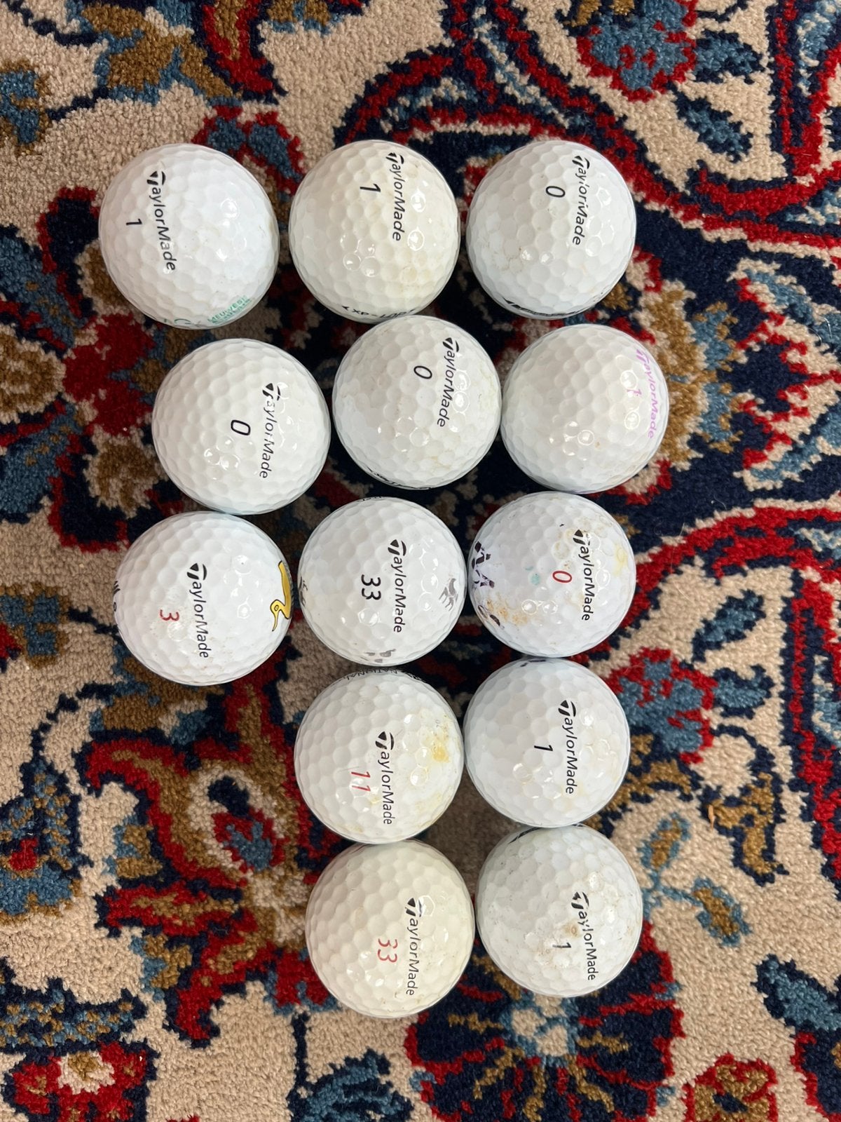Balles de golf taylormade 13 balles, Envoi, Utilisé, Balle(s)