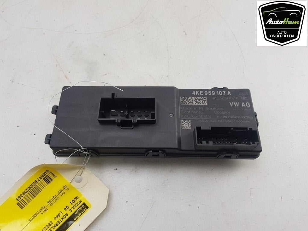 MODULE DE COMMANDE DU HAYON Audi Q4 Sportback (4FN), Audi, Utilisé, Continental AG, Continental-Plaza 1
30175  Hannover, DE
