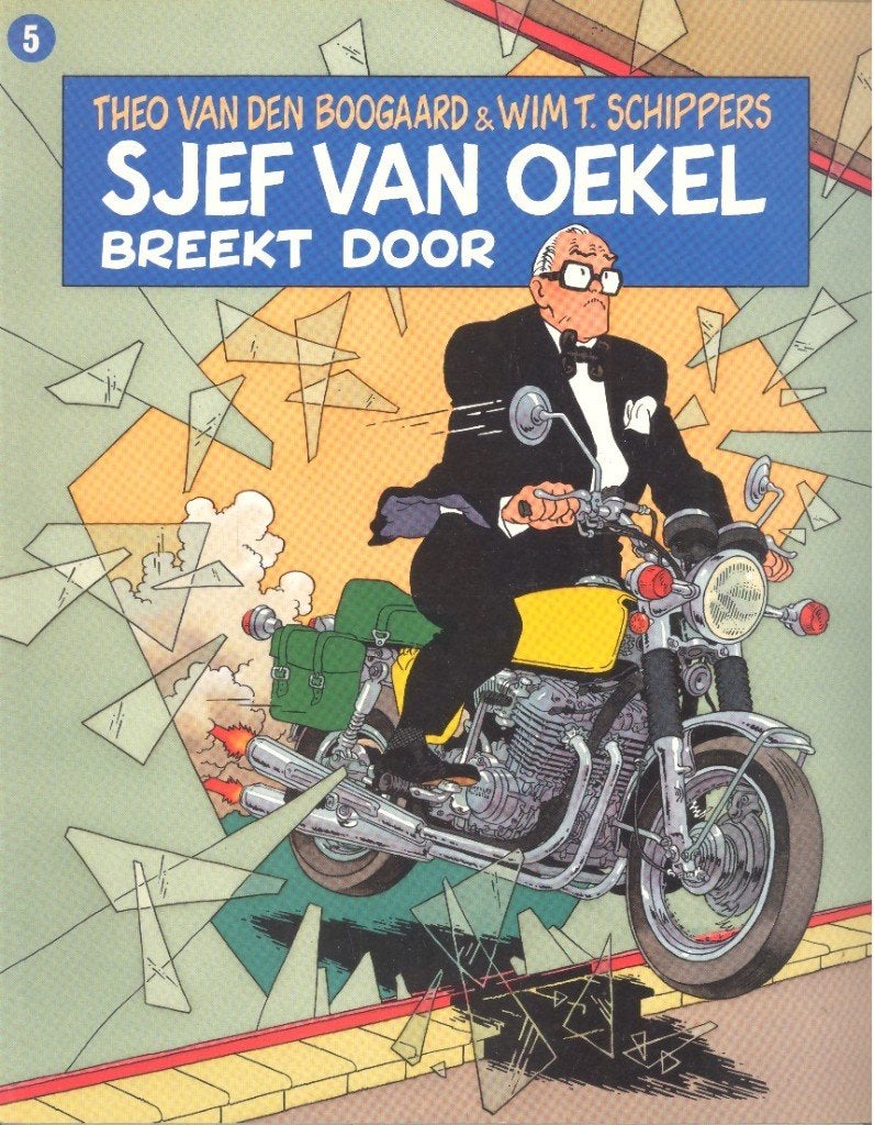 Sjef Van Oekel nr 5 - Breekt door., Boeken, Gelezen, Eén stripboek, Ophalen of Verzenden, Theo Van Den Boogaard