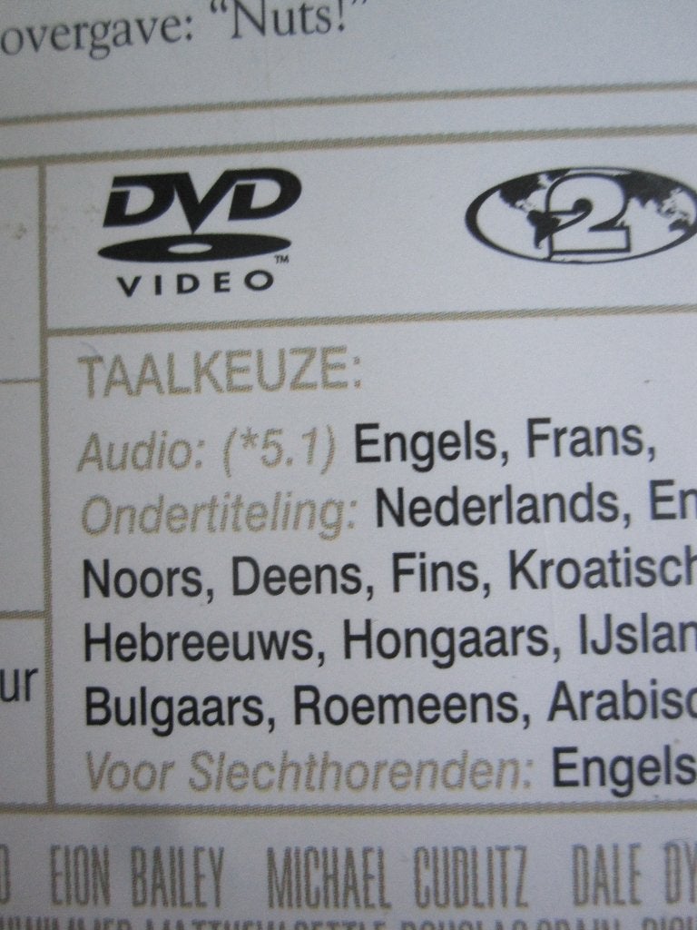 Band of Brothers - Deel 5 & 6, Cd's en Dvd's, Engels, Vanaf 16 jaar, Turks, Ophalen of Verzenden