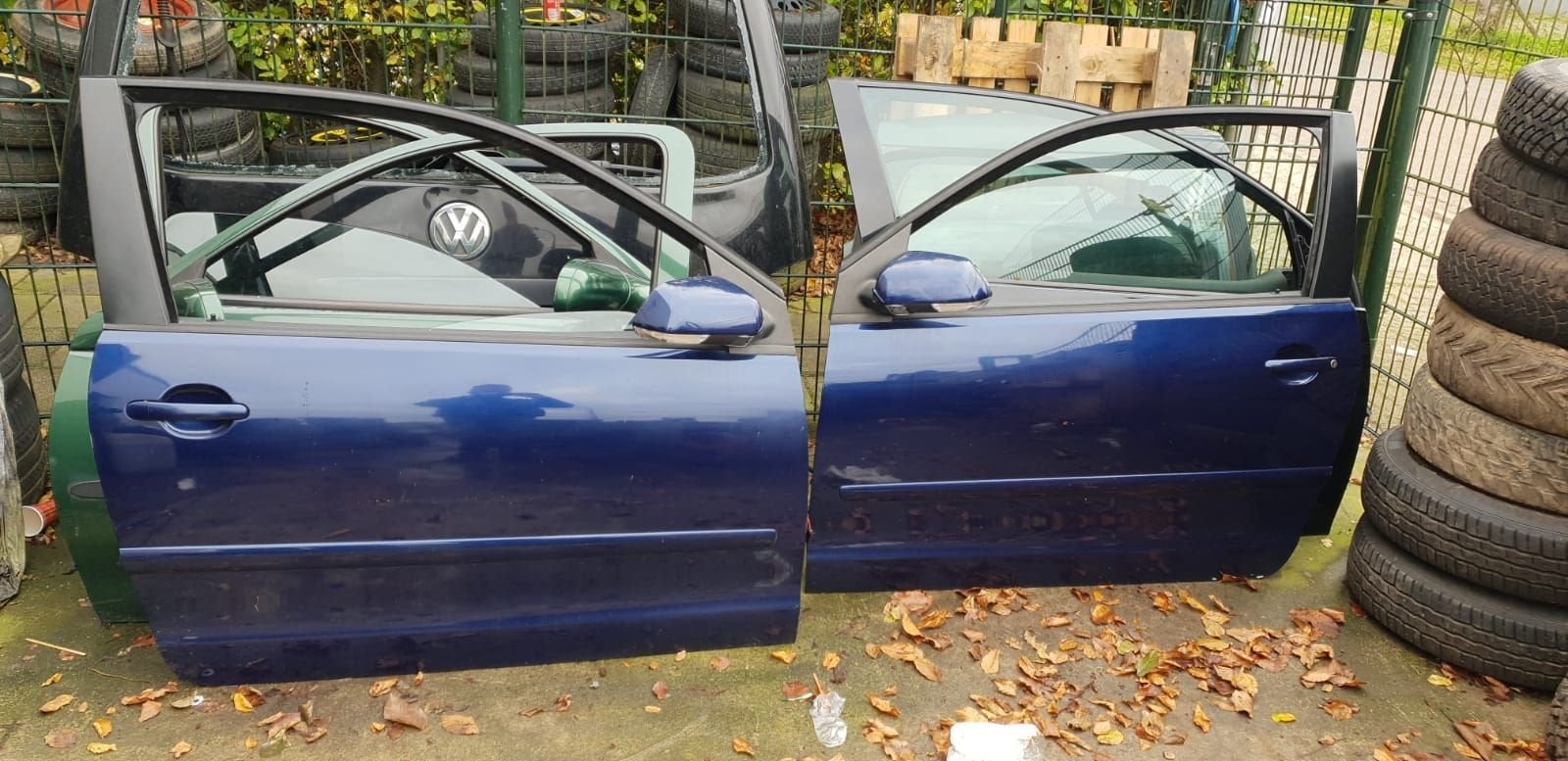 VW POLO PORTIEREN LINKS+RECHTS BJ 2006 TOT 2008, -, Utilisé, Porte, -