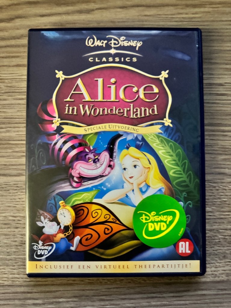 Alice in Wonderland (Disney), Ophalen of Verzenden, Animatie