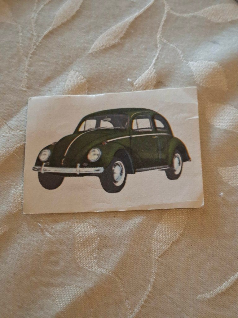 Prentje/Chromo : Volkswagen / Chocolade Jacques, Enlèvement ou Envoi, Gravure, Utilisé, Autres sujets/thèmes