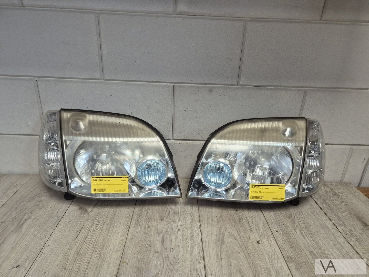 Nissan X-trail 2002 - 2008 koplamp links rechts MET KNIPPER, Gebruikt, -, -, Ophalen of Verzenden