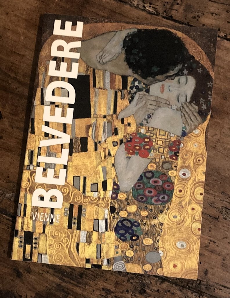 Gustav Klimt „The Kiss” Belvedere Museum, Wenen, Boeken, Kunst en Cultuur | Beeldend, Gelezen, Schilder- en Tekenkunst, Ophalen of Verzenden
