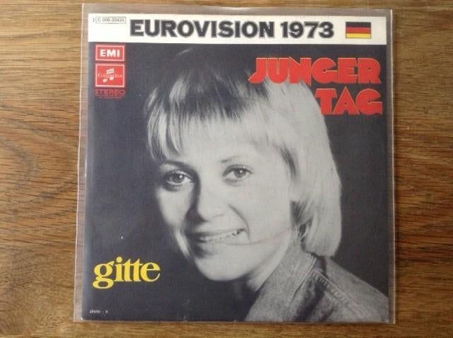 single gitt, Cd's en Dvd's, Vinyl Singles, Beschermende buitenhoes, Fotohoes, Originele persing, Single, Pop, 7 inch, Ophalen of Verzenden