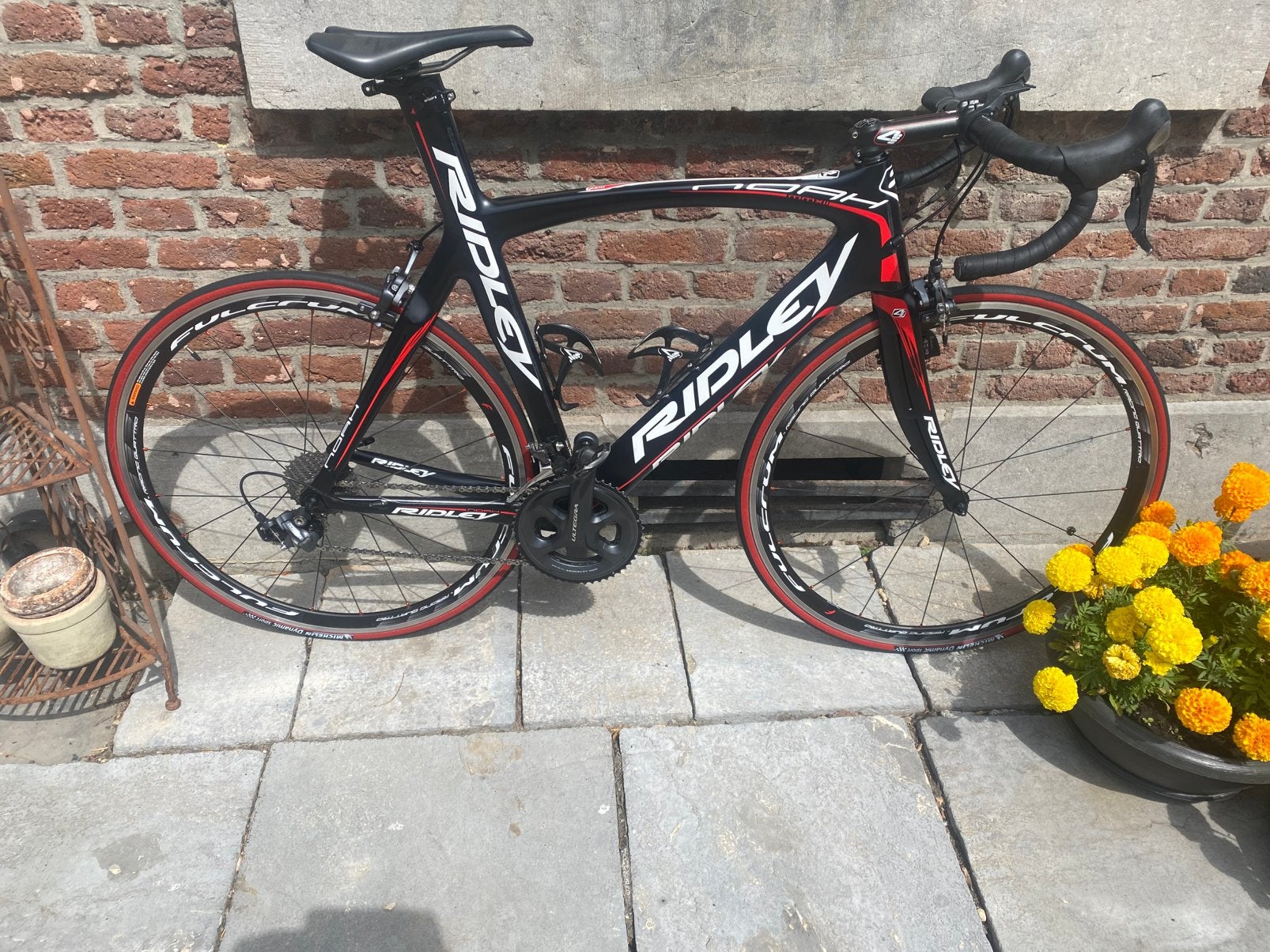 Vente de vélos de route Ridley Carbon, Vélos & Vélomoteurs, Vélos | Vélos de course, Enlèvement, Utilisé, 10 à 15 vitesses, Hommes