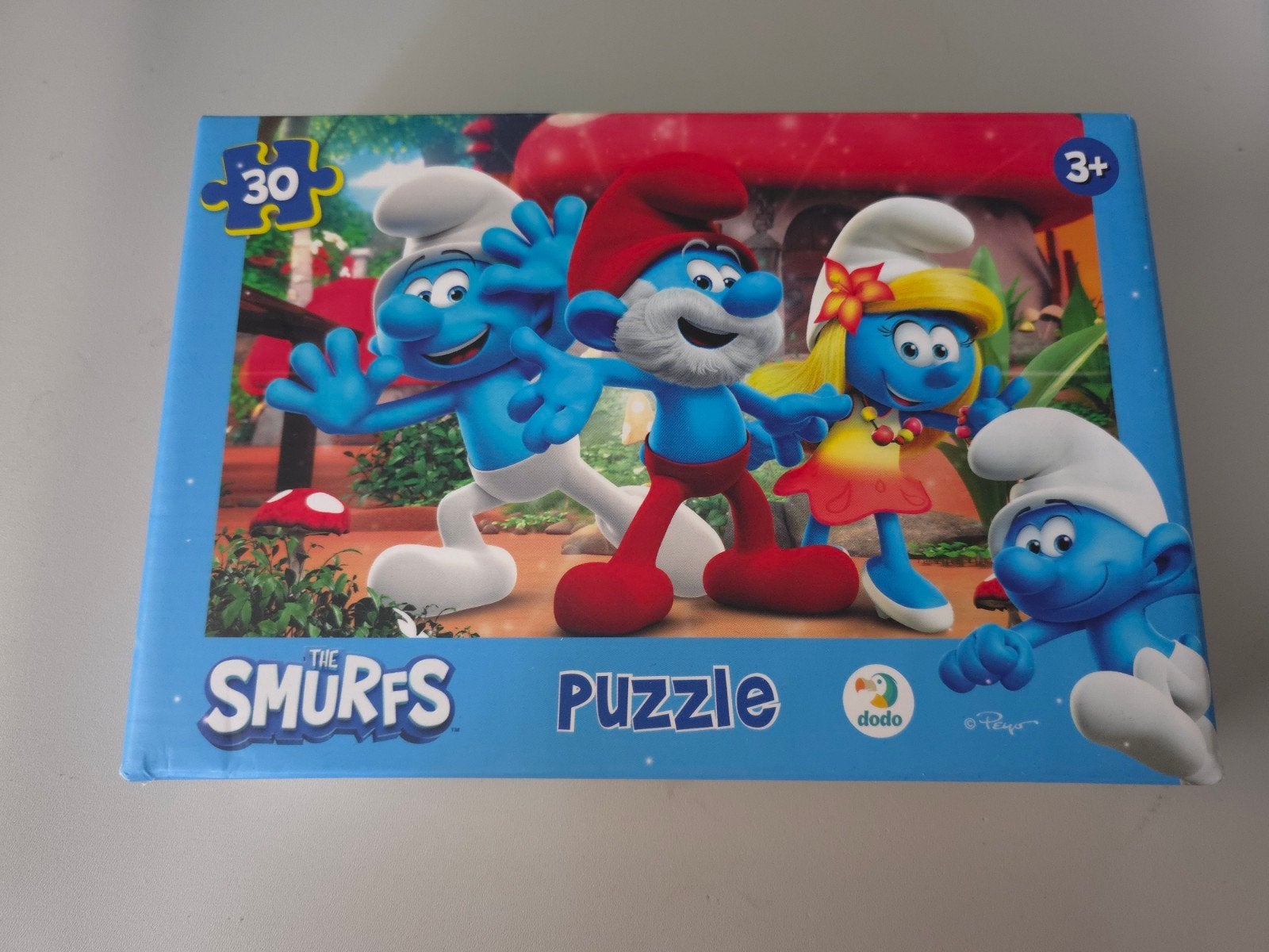 Puzzle Grand schtroumpf Schtroumpfette Neuf complet, Verzamelen, Smurfen, Verzenden, Nieuw, Grote Smurf, Overige typen
