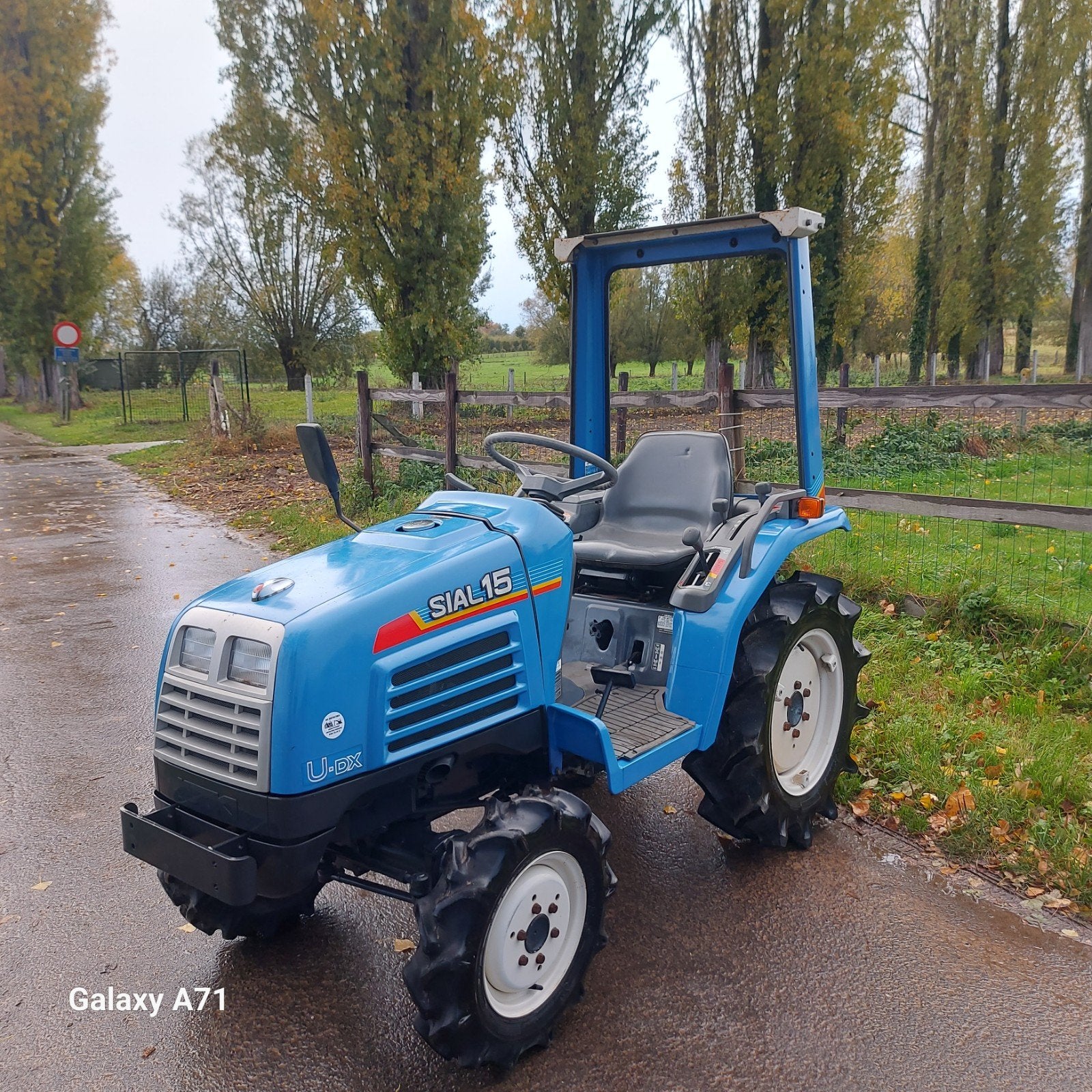minitractor iseki 18pk 4x4 servo NIEUWSTAAT!, Enlèvement