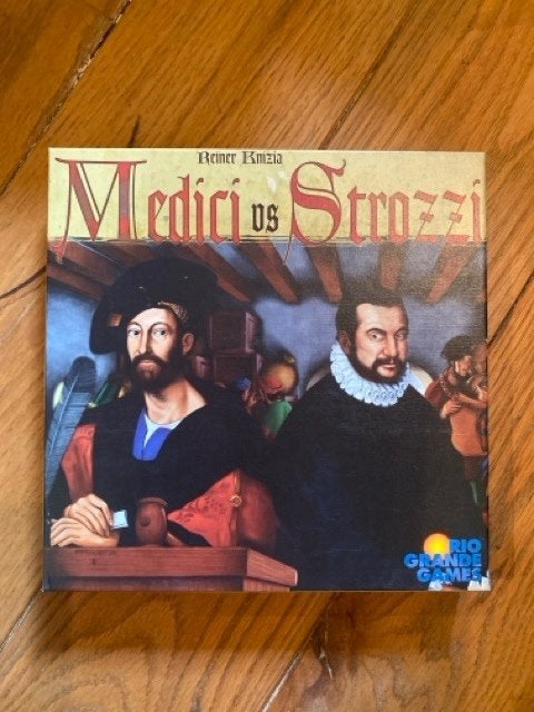 MEDICI VS STROZZI - Knizia Strategiespel voor 2 spelers, Verzenden