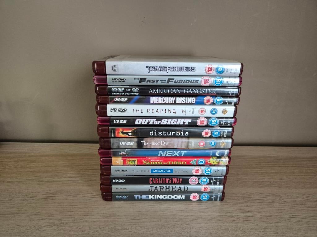 Lot bundel 14x HD-dvd's, Alle leeftijden, Ophalen, Zo goed als nieuw