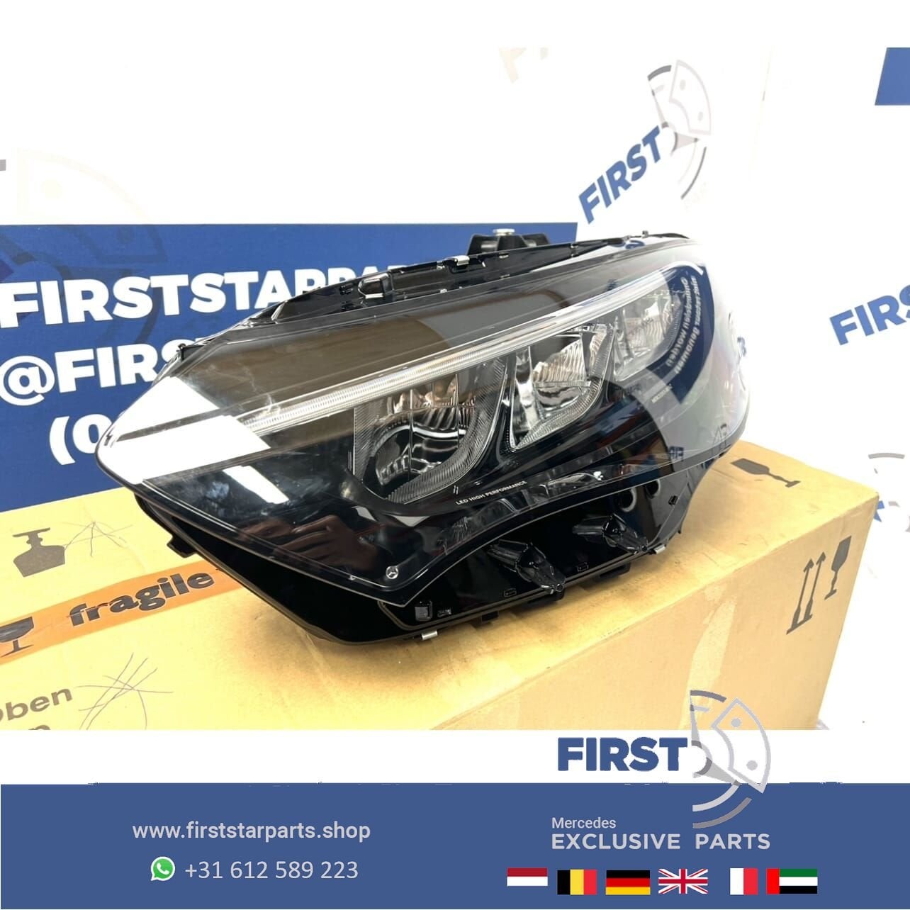 A2959060700 MERCEDES EQE W295 X294 LED KOPLAMP LINKS HIGH PE, Auto-onderdelen, Gebruikt, -, Ophalen of Verzenden, -