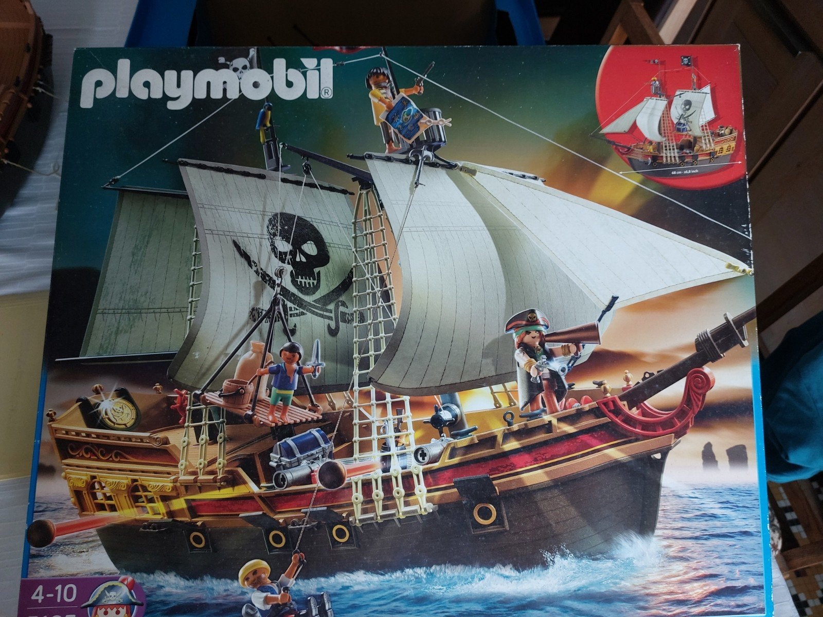 Grand bateau de pirates Playmobil, Enfants & Bébés, Jouets | Playmobil, Enlèvement, Pirates, Bateau