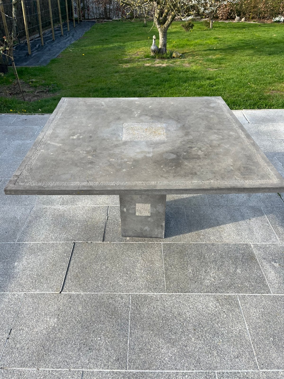 Arduin tuintafel, Tuin en Terras, Ophalen, Gebruikt, Vierkant