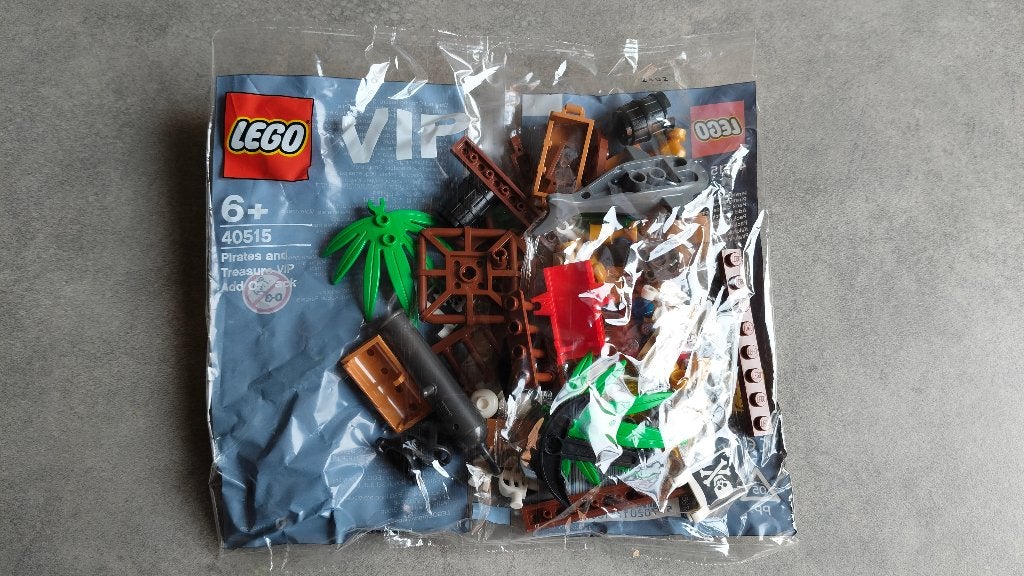lego 40515 Piraten en schatten VIP-uitbreidingspakket, Enlèvement ou Envoi, Neuf, Ensemble complet, Lego