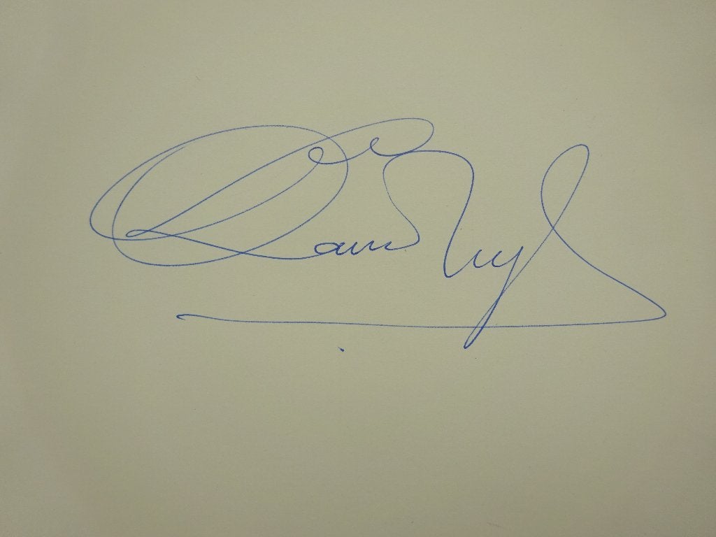 Octave Landuyt, 1981 CC De Brakke Grond, signed, Enlèvement ou Envoi, Utilisé, Peinture et dessin