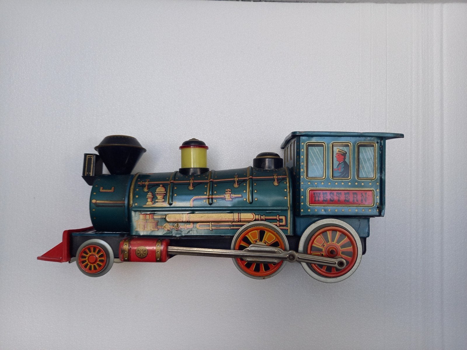 lot ancienne locomotive et lama à roulettes années 60, Collections, Enlèvement ou Envoi
