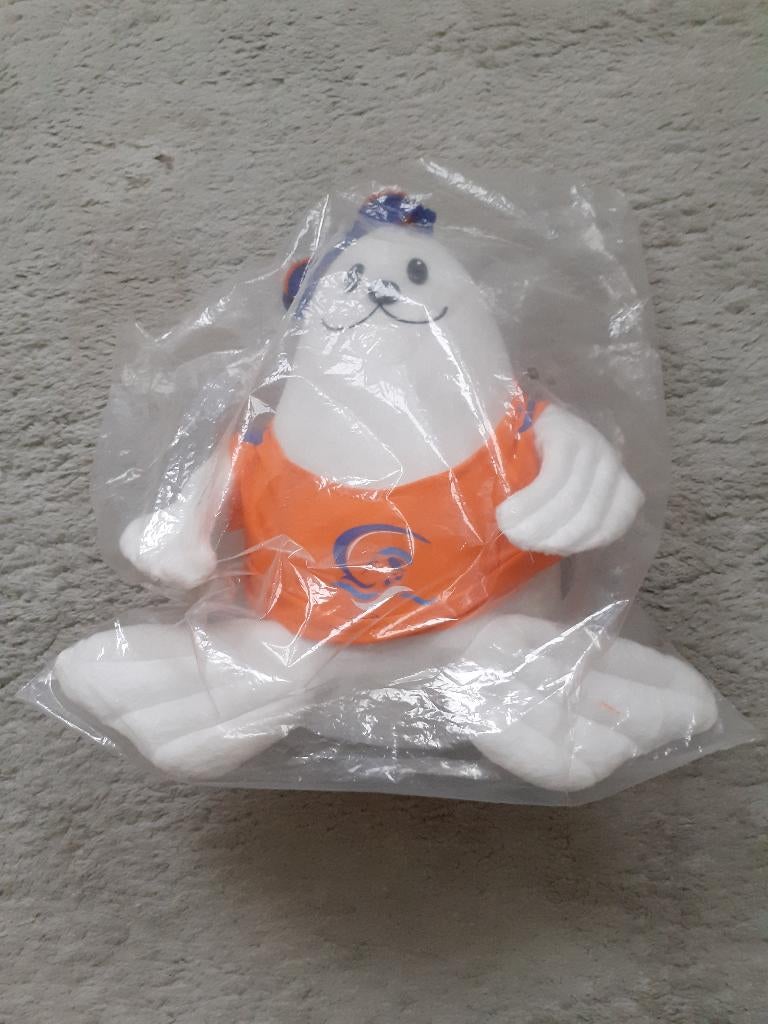 knuffel mascotte zeeleeuw EK zwemmen Eindhoven 2008, Ophalen of Verzenden, Nieuw, Beeldje of Poppetje
