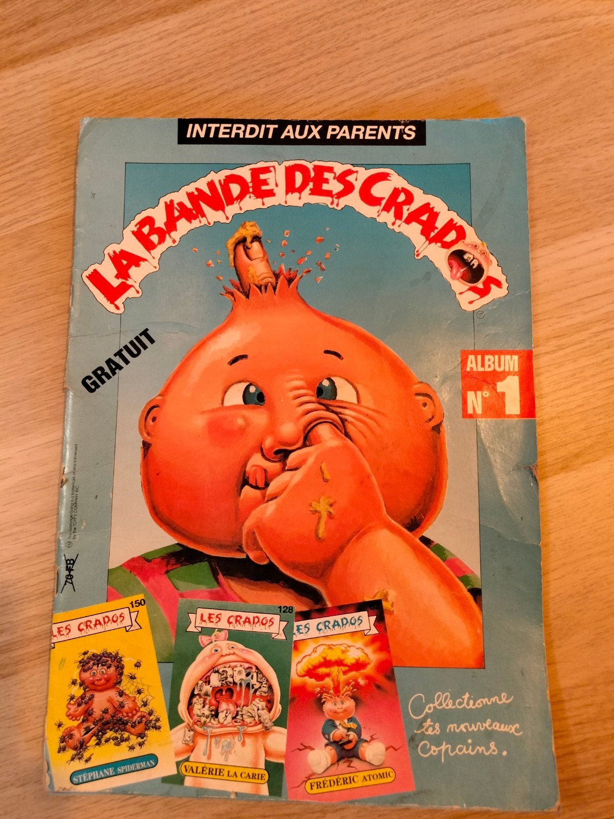 album La bande des Crados, Collections, Enlèvement ou Envoi, Utilisé, Image, Affiche ou Autocollant