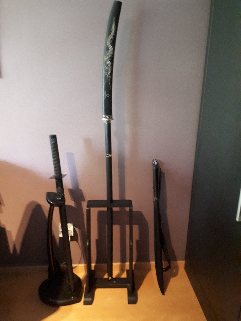 Samoerai zwaarden, Ophalen, Landmacht, Zwaard of Sabel