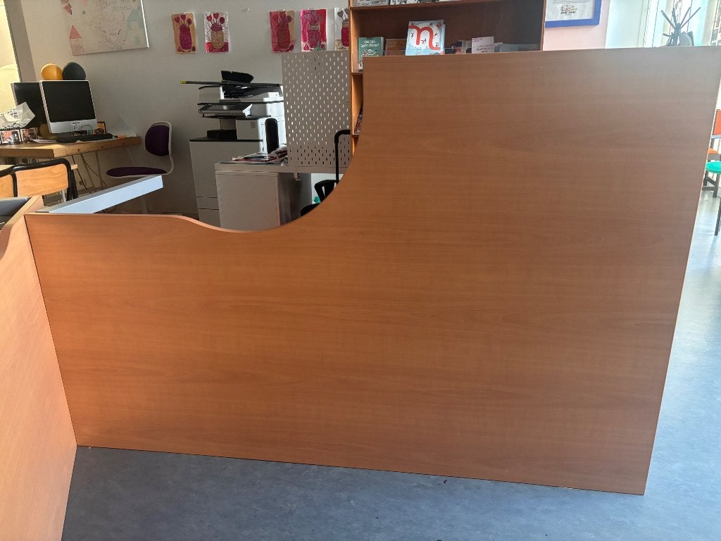 Grand bureau gaming/profesionnel, Neuf, Bureau d'ordinateur, Enlèvement, Brun