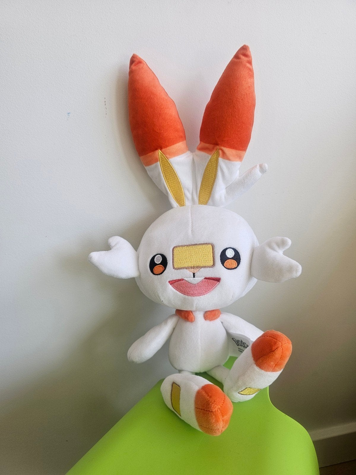 NIEUW: Pokémon Pluche Knuffel Scorbunny – 45 cm, Pokémon, Envoi, Neuf