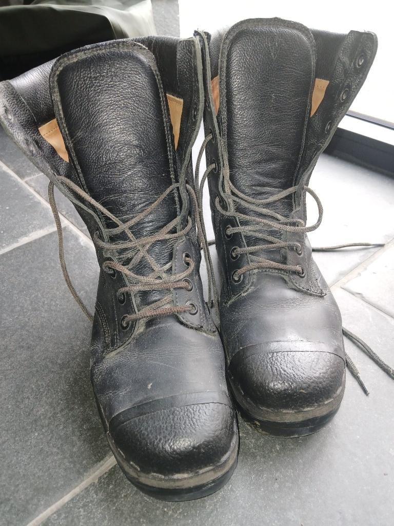Bottines sécurité Cuir noir BATA 42, Ophalen, Zwart, Werkschoenen, Gedragen