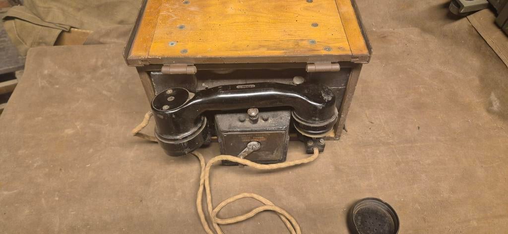 TELEPHONE SET "F" MK I voor onderdelen !, Verzenden, Landmacht, Overige typen