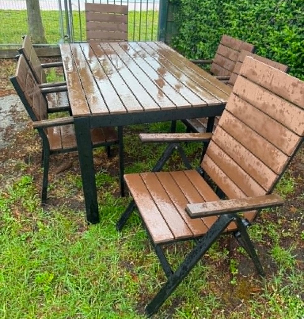 tuinset Falster+kussens (Ikea)6p, Enlèvement, Utilisé, Salons de jardin