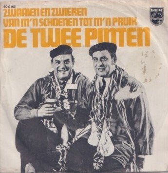 De twee pinten – Zwaaien en zwieren - Single, Ophalen of Verzenden, Gebruikt, 7 inch, Nederlandstalig