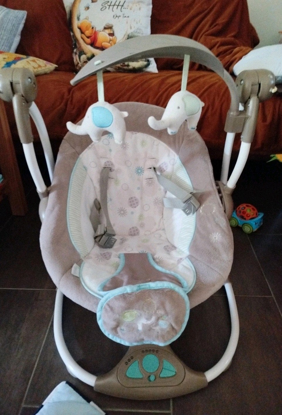 wipstoel electronisch, Kinderen en Baby's, Ophalen, Gebruikt, Wipstoel, Met gordel(s) of riempje(s)